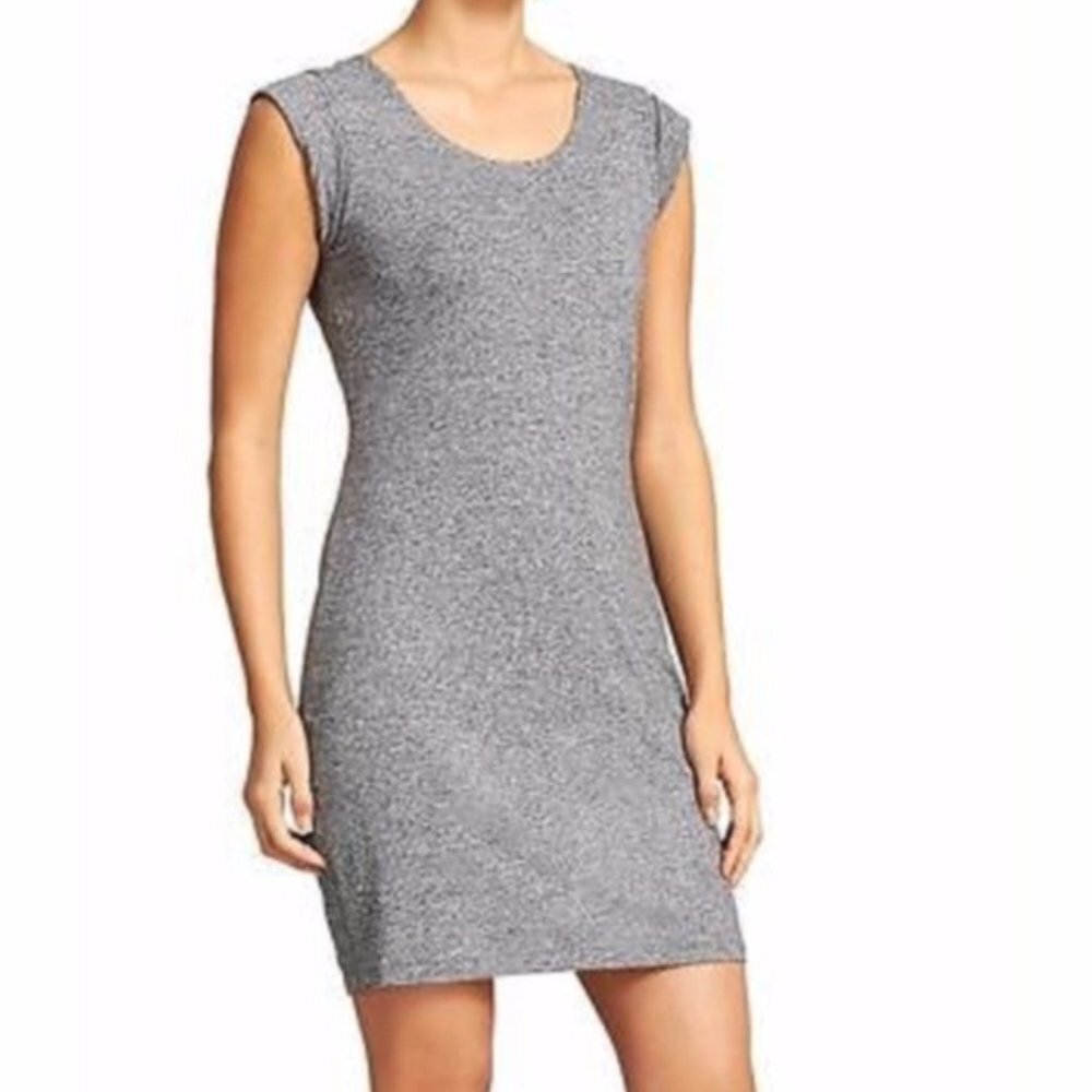 Athleta Grey T-Shirt Dress